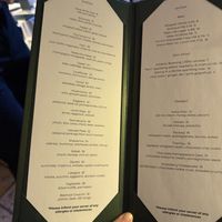 Updated Menu (2/14/26)  at SHŌSH in New York City
