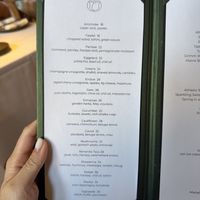 Updated menu (July 2026)  at SHŌSH in New York City