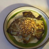 artichoke: confit, caper aioli, panko at SHŌSH in New York City