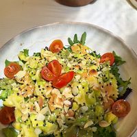 Vegan salad at Palm Tree  in Cascais