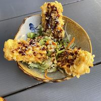 Crunchy tofu starter   at Bödhi in Leipzig