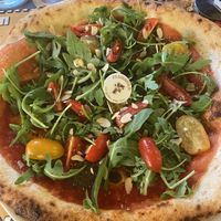 Pizza unica al-mond   at Fra Diavolo - Milano Bicocca Village in Milan