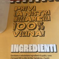 Veg mozzarella   at Fra Diavolo - Milano Bicocca Village in Milan