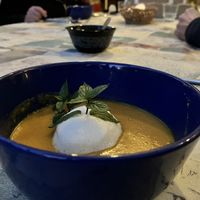 Linzensoep 💜  at Hoeve Veganza B&B in Vlagtwedde