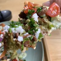   at Just Falafel Vegan Cafe in Houston