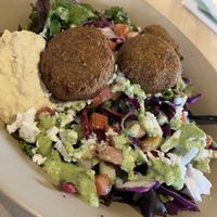 Build your own falafel bowl   at Just Falafel Vegan Cafe in Houston