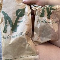 Take away packaging  at Natural Food in Lugano