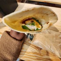 Inside the 'No Chicken Wrap' at Natural Food in Lugano