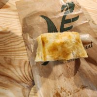 Some type of breakfast sandwich/pastry at Natural Food in Lugano