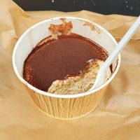 Tiramisu at Natural Food in Lugano