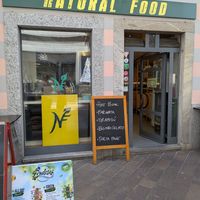 Outside at Natural Food in Lugano