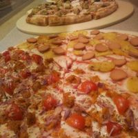 Pizza slices by Natural Food, all vegan. at Natural Food in Lugano