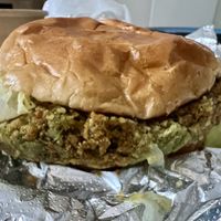 Falafel burger   at Falafel Chef - Kiosk in Liverpool
