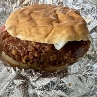 Bangkok burger   at Falafel Chef - Kiosk in Liverpool