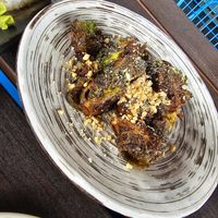 Crispy brussel sprouts at Blue Sushi Sake Grill in Franklin