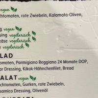 Salads  at 60 Seconds to Napoli  in Koblenz