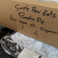 It’s pumpkin pie season!  at Simple Raw Eats  in Bloomington