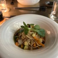 Minestrone Japanese noodles   at Komo Fusionable Taste in Como