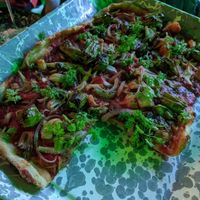 Vegan trash pie at Shuggies's Trash Pie & Natural Wine in San Francisco