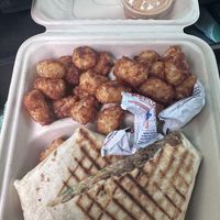 Tots and spicy aioli.   at Cashew in Chattanooga