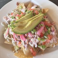 Jackfruit nachos  at Cashew in Chattanooga