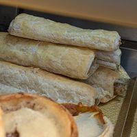Vegan sausage rolls at G H Barnett  in Leven