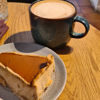 Biscoff cheesecake, and wow. at Queen Beans in Uppsala