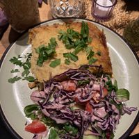 Shepherds pie  at Queen Beans in Uppsala