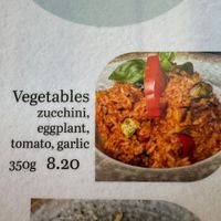 Risotto as listed on the menu   at Antika Restoran in Virpazar