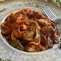 Pasta vegetariana   at Antika Restoran in Virpazar