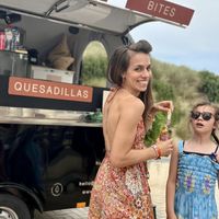 Great atmosphere makes happy customers ❤️  at terra food truck in Zeebrugge