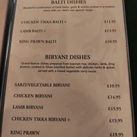Additional dishes at Cilantro in Edinburgh