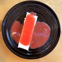 Vegan panna cotta  at La Sciamadda Dei Vinaccieri Ballerini in Sestri Levante