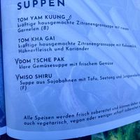 soups  at Bangkok in Salzburg