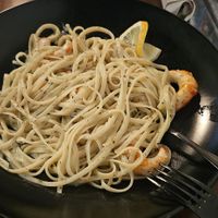 Shrimp linguine at MoonShine in Cocoa