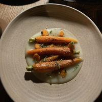 Roasted carrots  at Suelo Sur in San Jose Del Cabo