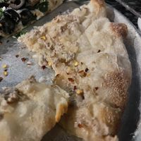 Underdone crust   at Lucille in Madison