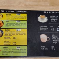  at Chennai to Rangoon Indian restaurant in Chiang Mai