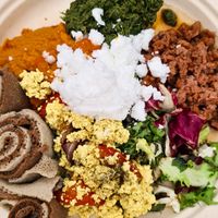 Mix of Everything, 179 kr at Anbesit - The Ethiopian Food Truck in Uppsala