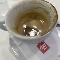 Soy milk cappuccino which tasted good   at Florian Caffè Pescara in Pescara