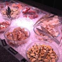 Fleisch- / Fischauswahl at Mongo's in Duisburg