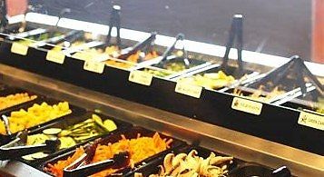 Gemüsebuffet at Mongo's in Duisburg