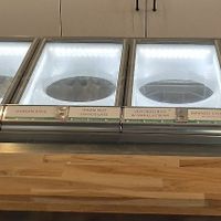 Gelato flavours at Everdale Cafe & Gelato in Springvale