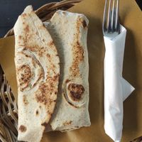 Vegan piadito at Fabbrica della Piada in Rimini