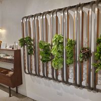 Fresh green veggies at Vege Creek 蔬河 - Yanji St in Taipei