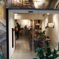 View from outside at Vege Creek 蔬河 - Yanji St in Taipei