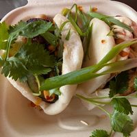 Tofu and eggplant bao at Superstars  in Lahaina