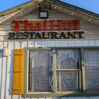 Outside at Thai Hut in Santa Maria