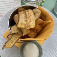 Veg Chips di Platano  at Temakinho Milano Navigli in Milan