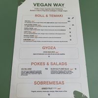 Menu parte 2  at Temakinho Milano Navigli in Milan